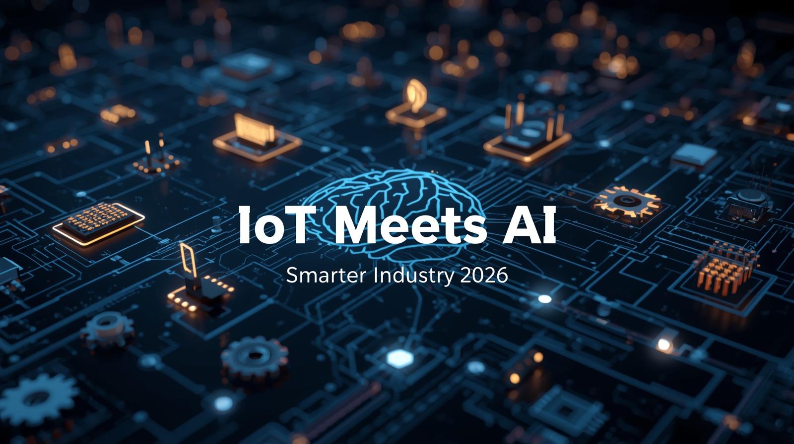 SarnitInfotech's tweet card. Innovating for Impact. Building for the Future. IoT Meets AI: Building Smarter Industry Solutions in 2026. A detailed tech insight by SarNit Infotech Home The global technology landscape is entering...