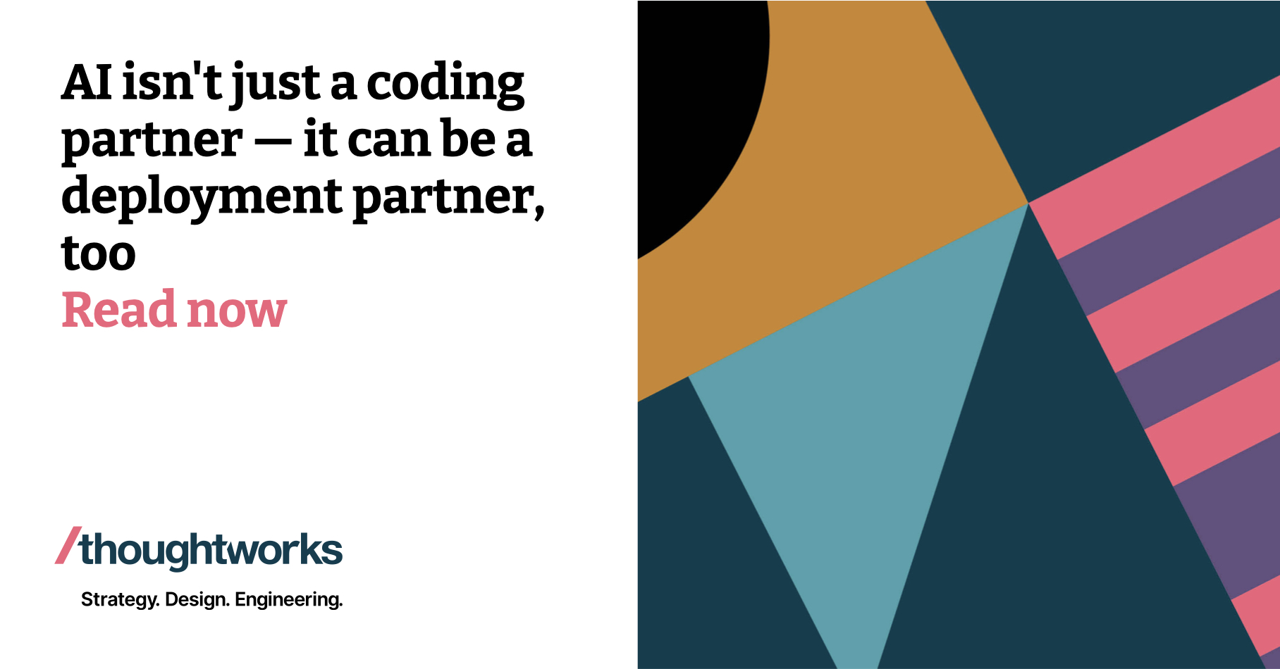 thoughtworks's tweet card. AI can do DevOps as well as development.