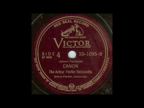 saws_skmdrt's tweet card. Pachelbel Canon in D (Fiedler Sinfonietta, 1940)