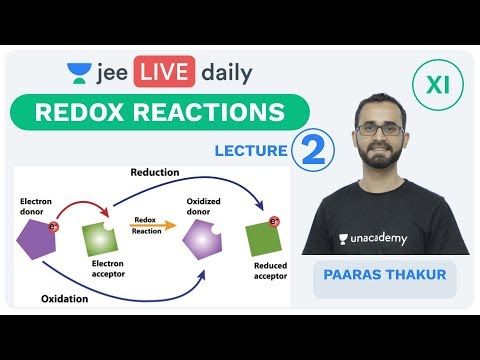 studyadda6's tweet card. JEE Mains: Redox Reactions L 2 | Class 11 | Unacademy JEE | IIT JEE...