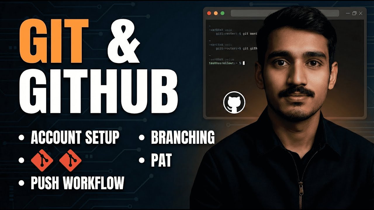 Amitabh_DevOps's tweet card. Git & GitHub Full Beginner Guide