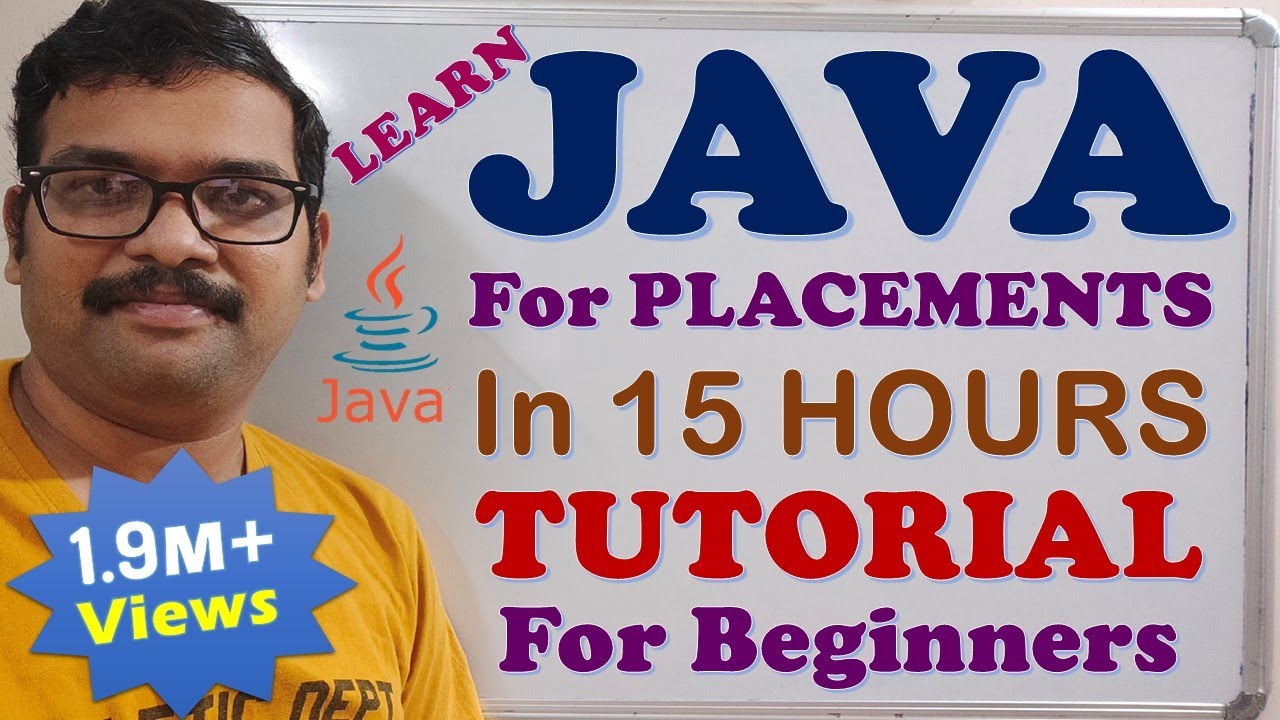 yashsamar3's tweet card. Core Java Full Course for Beginners 🚀 | Learn Java in 15 Hours (2025...