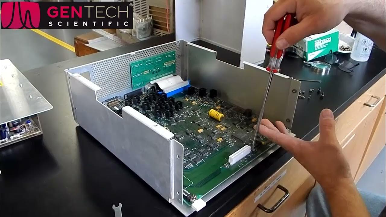 GenTechSci's tweet card. How to Replace a Main Board in a G1512 Controller