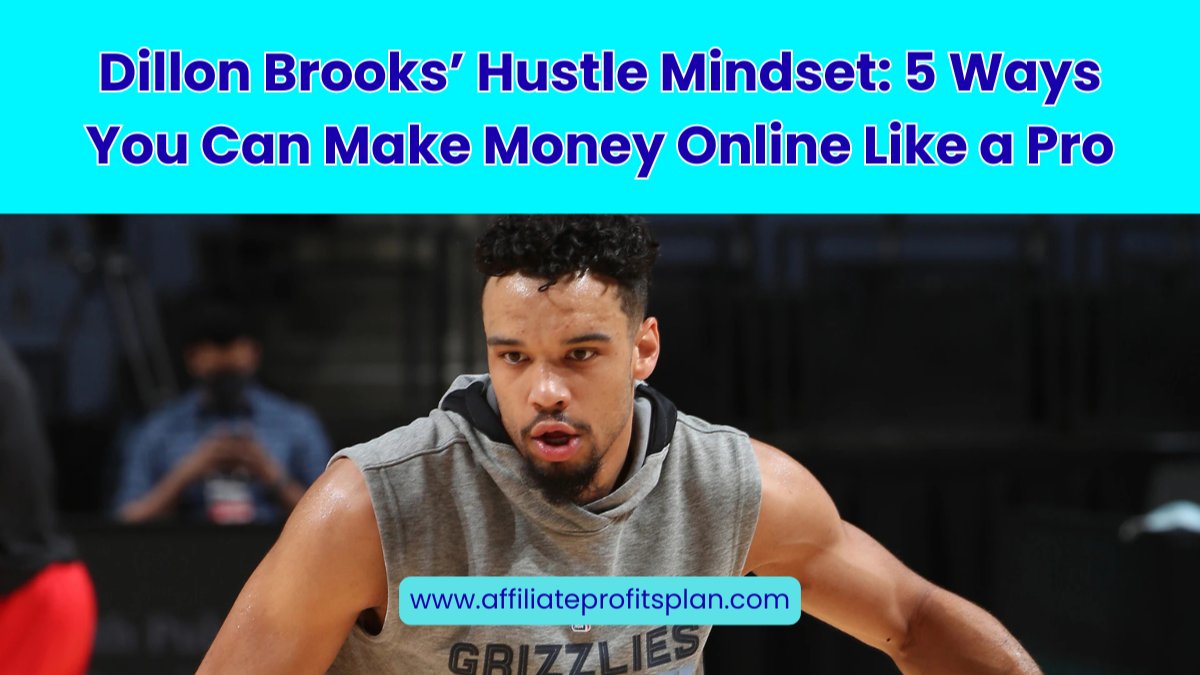 MasudKarim7164's tweet card. Welcome to my article “Dillon Brooks Make Money Online: 5 Hustle Mindset Tips” There’s something undeniably captivating about Dillon Brooks — the intensity, the confidence, and the relentless hustle...