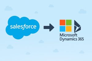 CRMSoftwareBlog's tweet card. Discover why many companies are migrating from Salesforce to Microsoft Dynamics 365 for better flexibility, lower costs, and seamless Microsoft integration.