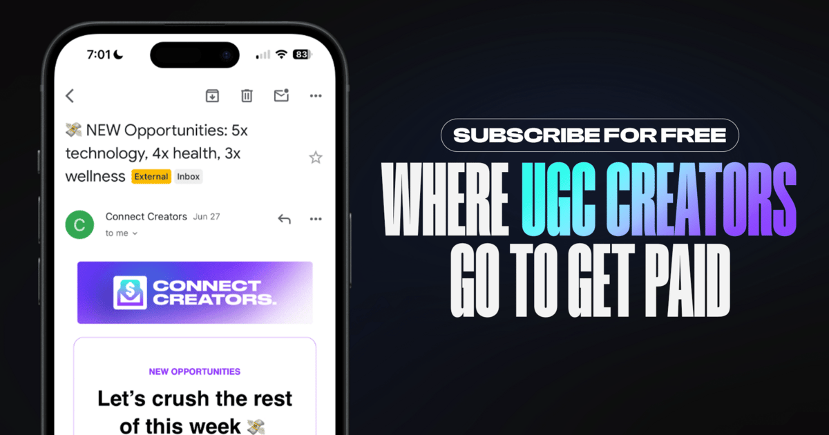 connectcreat0rs's tweet card. Get paid sponsorship & collaboration opportunities delivered straight to your inbox.