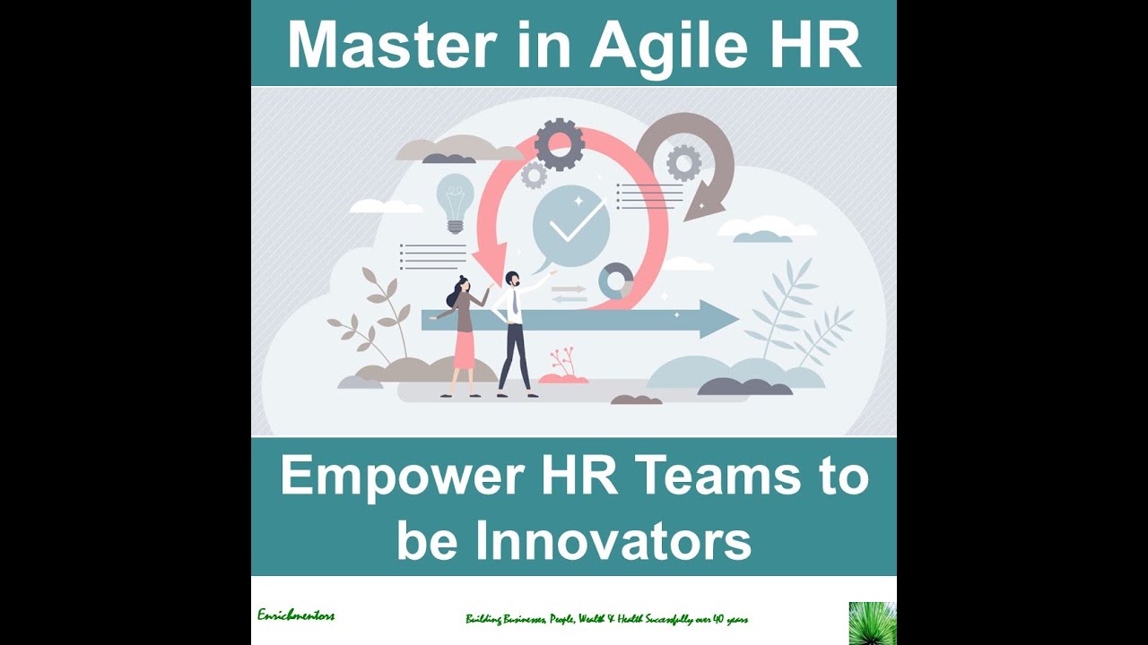 EnrichmentorIn's tweet card. Agile HR I Empower HR Teams to be Innovators