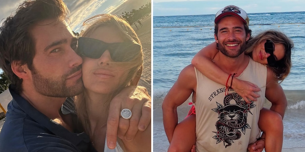 teleshowcom's tweet card. El modelo se instaló en el país europeo por motivos laborales y allí conoció a la mediática, ligada a una familia del espectáculo. Cómo empezó todo y los mensajes románticos de un vínculo que crece