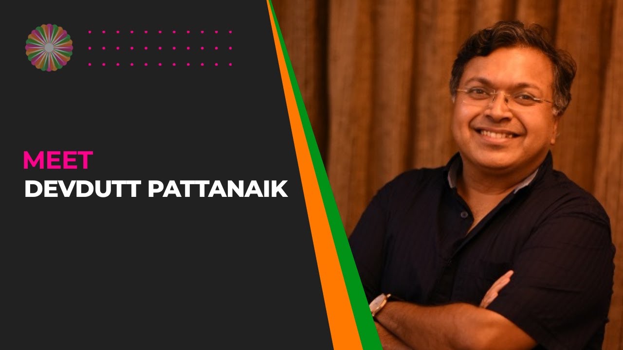 devduttmyth's tweet card. Meet Devdutt Pattanaik