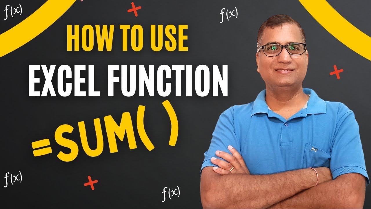 excelsirji's tweet card. SUM Formula in Excel || SUM Function in Excel || How to use SUM...
