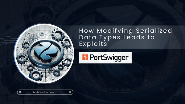 _havij's tweet card. [Write-up] Insecure Deserialization: Modifying Serialized Data Types in PortSwigger Labs.