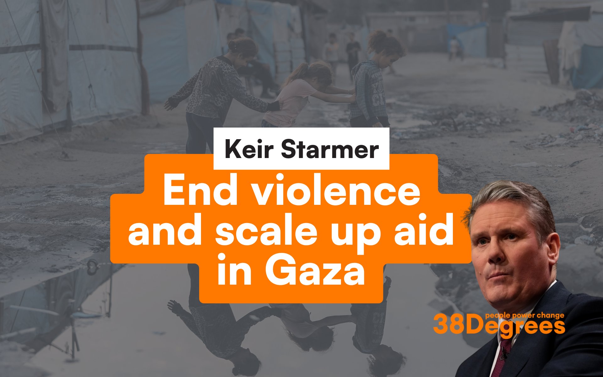 griega17's tweet card. I just signed the campaign calling to end violence and scale up aid in Gaza