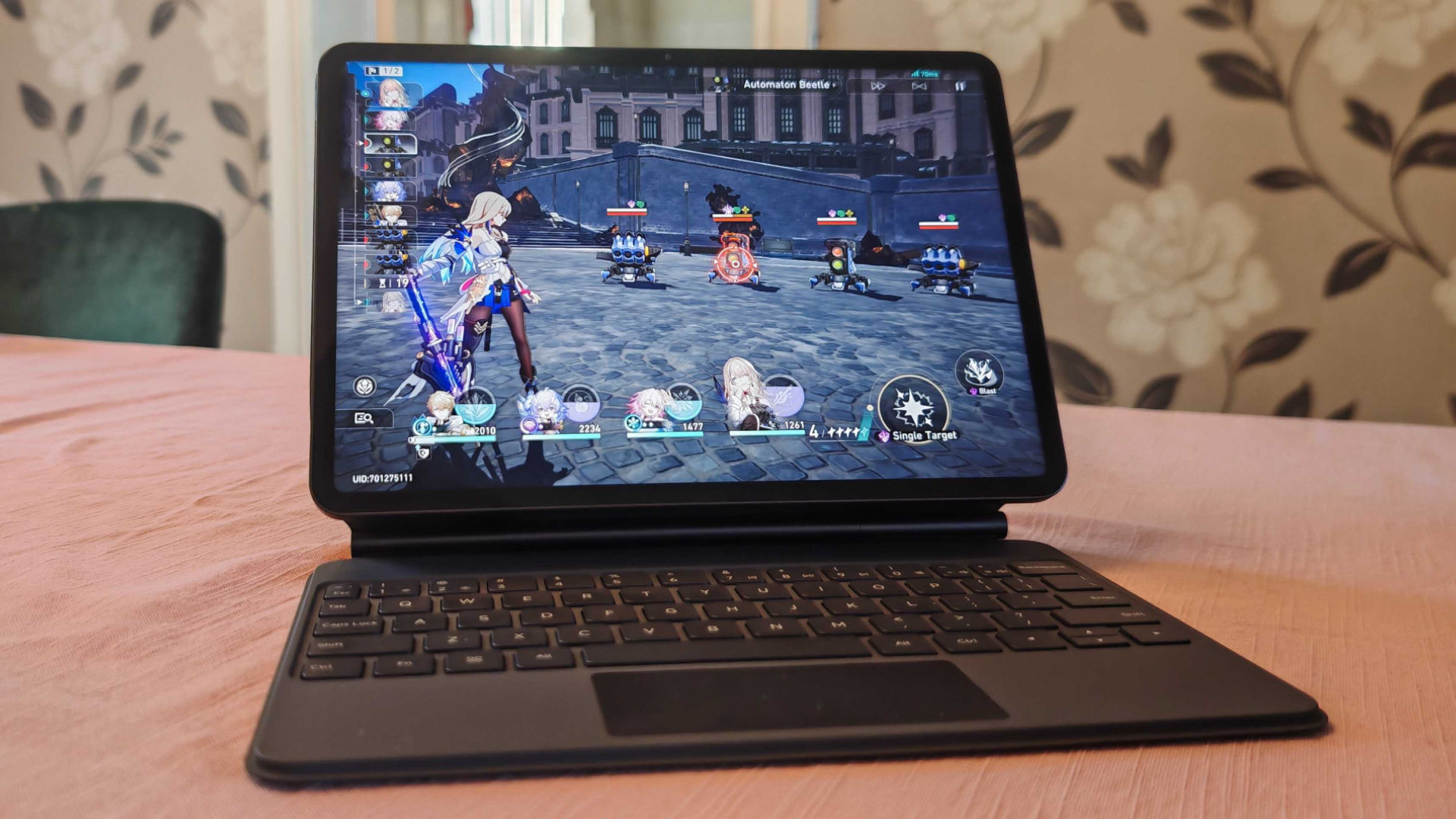 PocketTactics's tweet card. I checked out the new Poco Pad X1, a reasonably priced Android tablet that could give some of its more expensive rivals a run for their money.