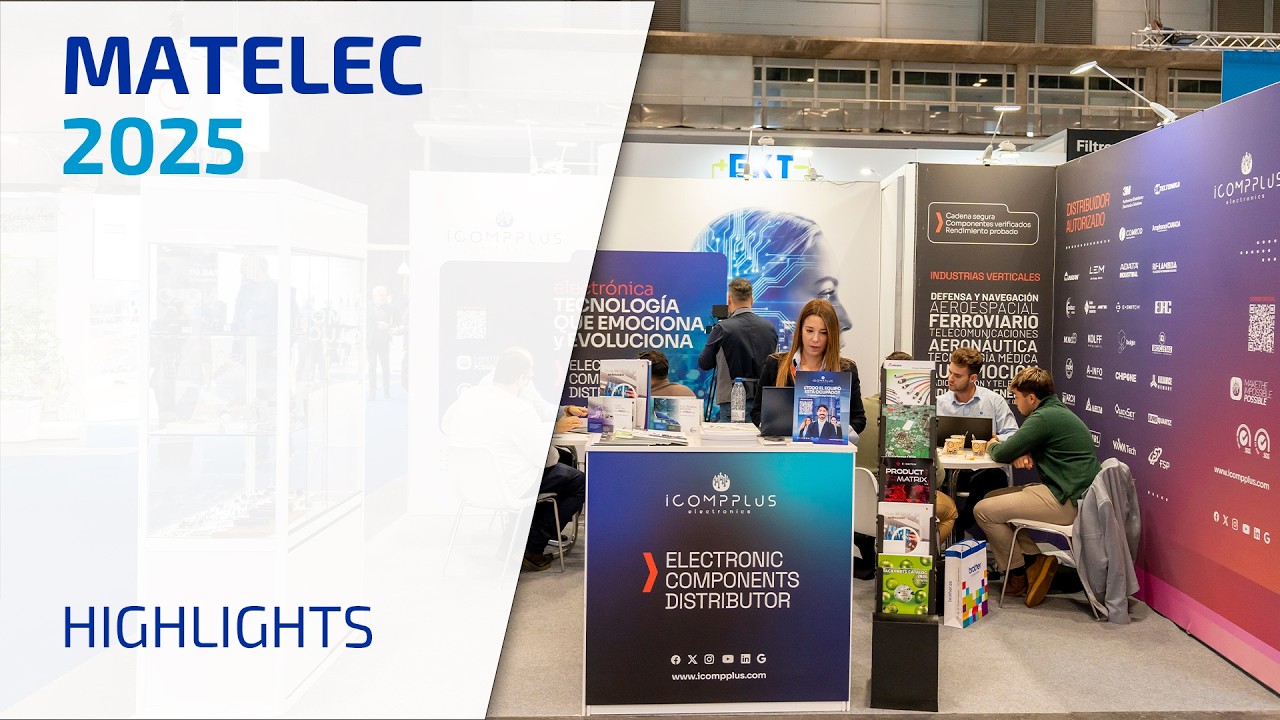 Icomppluselec's tweet card. Matelec 2025 | Highlights Icompplus Electronics