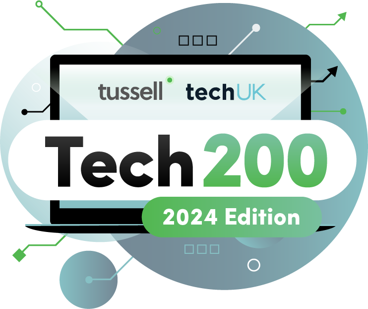 webcurl's tweet card. techUK & Tussell's Tech200 ranks the fastest growing technology companies in the UK public sector from FY22/23 to FY 23/24.