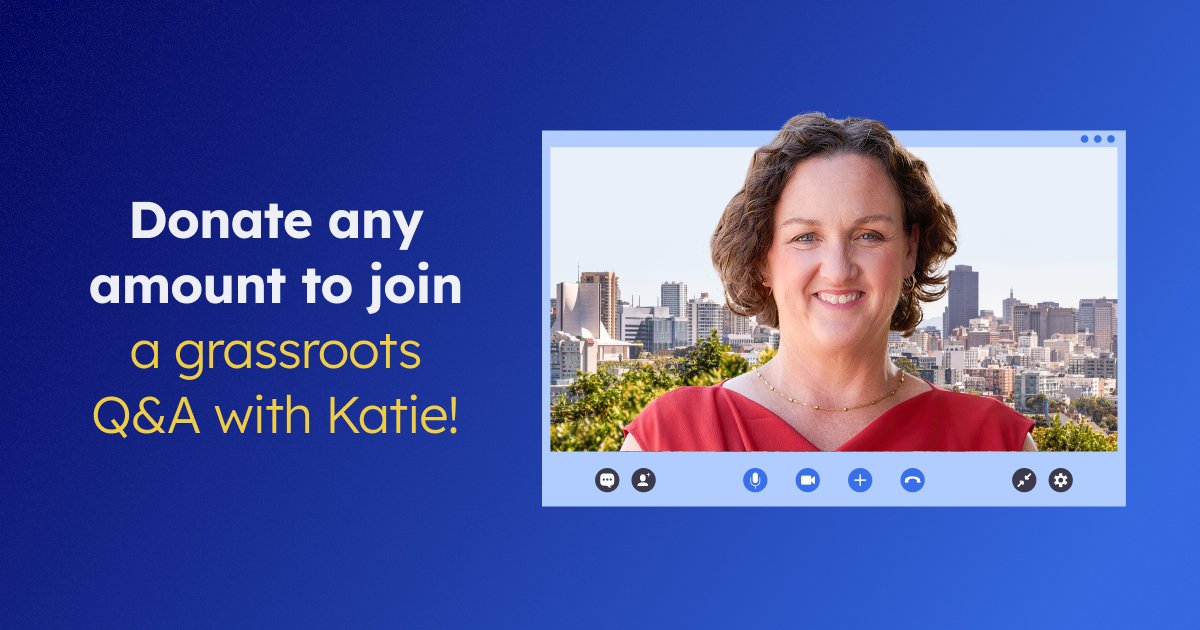 katieporteroc's tweet card. Katie refuses contributions from corporations and lobbyists, so we’re relying on grassroots support to power this campaign.