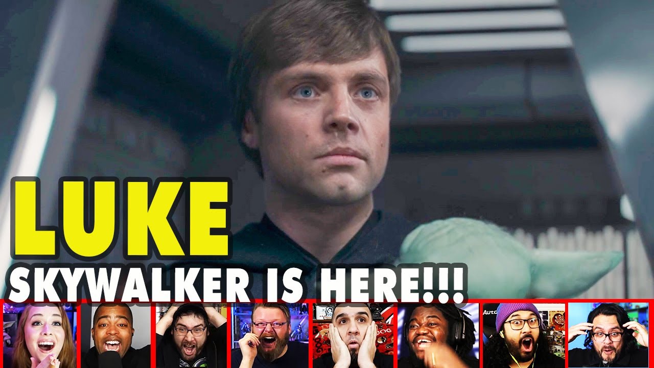 MarkHamill's tweet card. Reactors Reaction To Seeing Luke Skywalker On The Mandalorian Season...