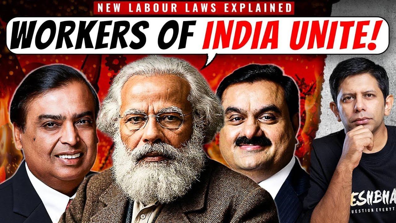 konerctfoarnab's tweet card. India’s New Labour Code - Whose Interests Do They Serve? - Business...