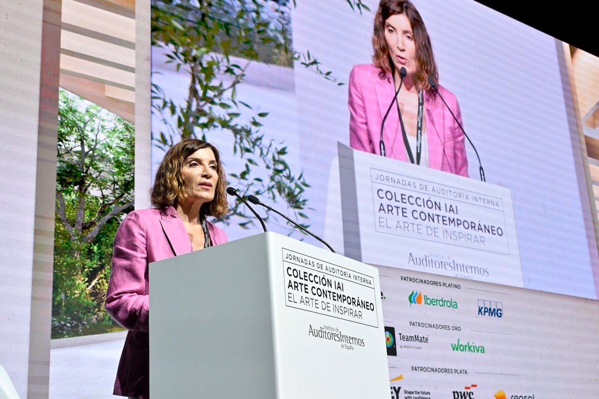 insightorga25's tweet card. La presidenta del IAI, Sonsoles Rubio, defiende, durante la celebración de las Jornadas de Auditoría Interna, el compromiso de las empresas en favor de la estabilidad económica y social