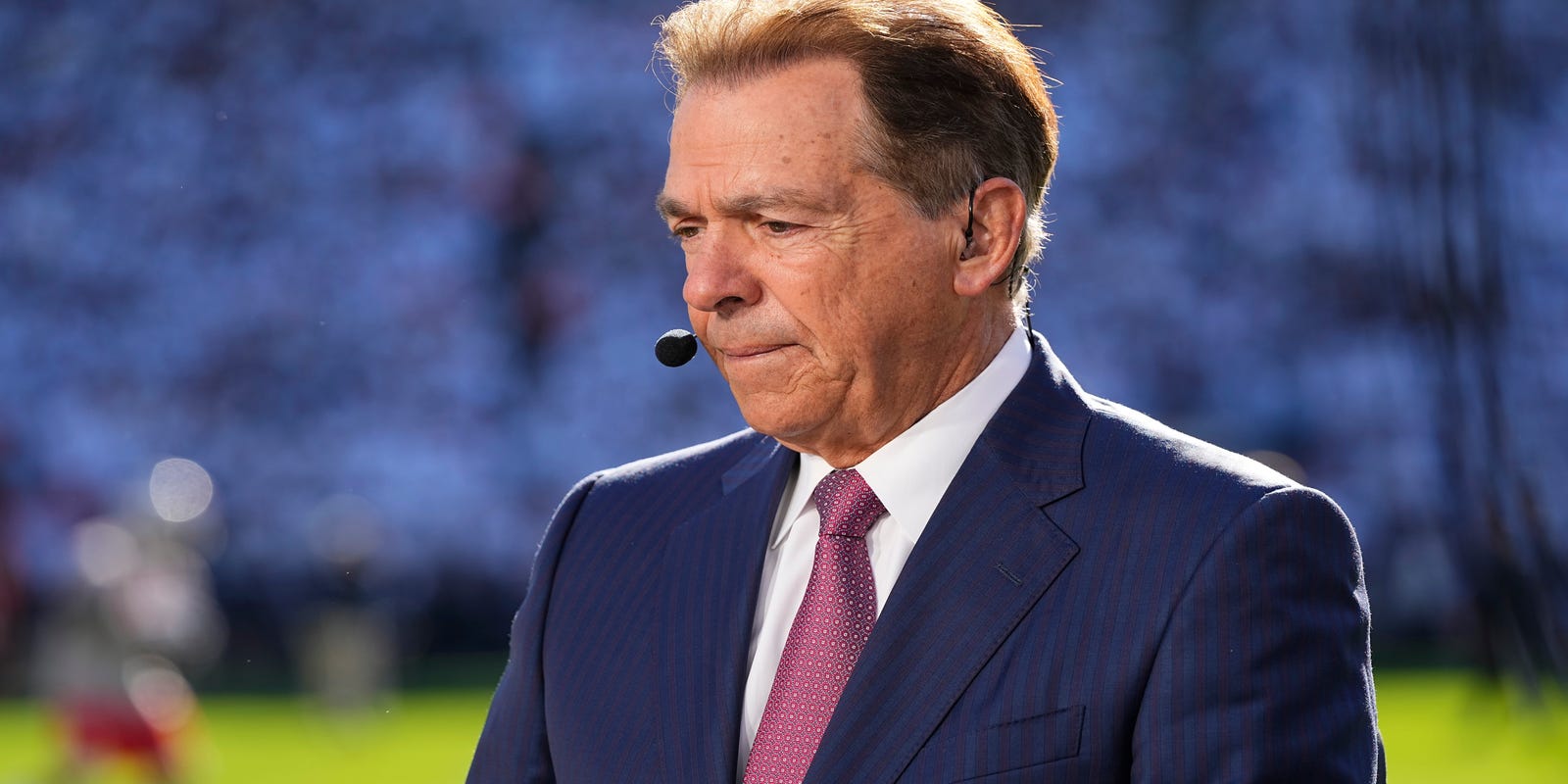 AmandaMAtwell's tweet card. Here's what former Alabama football coach Nick Saban said about the Crimson Tide missing the CFP.