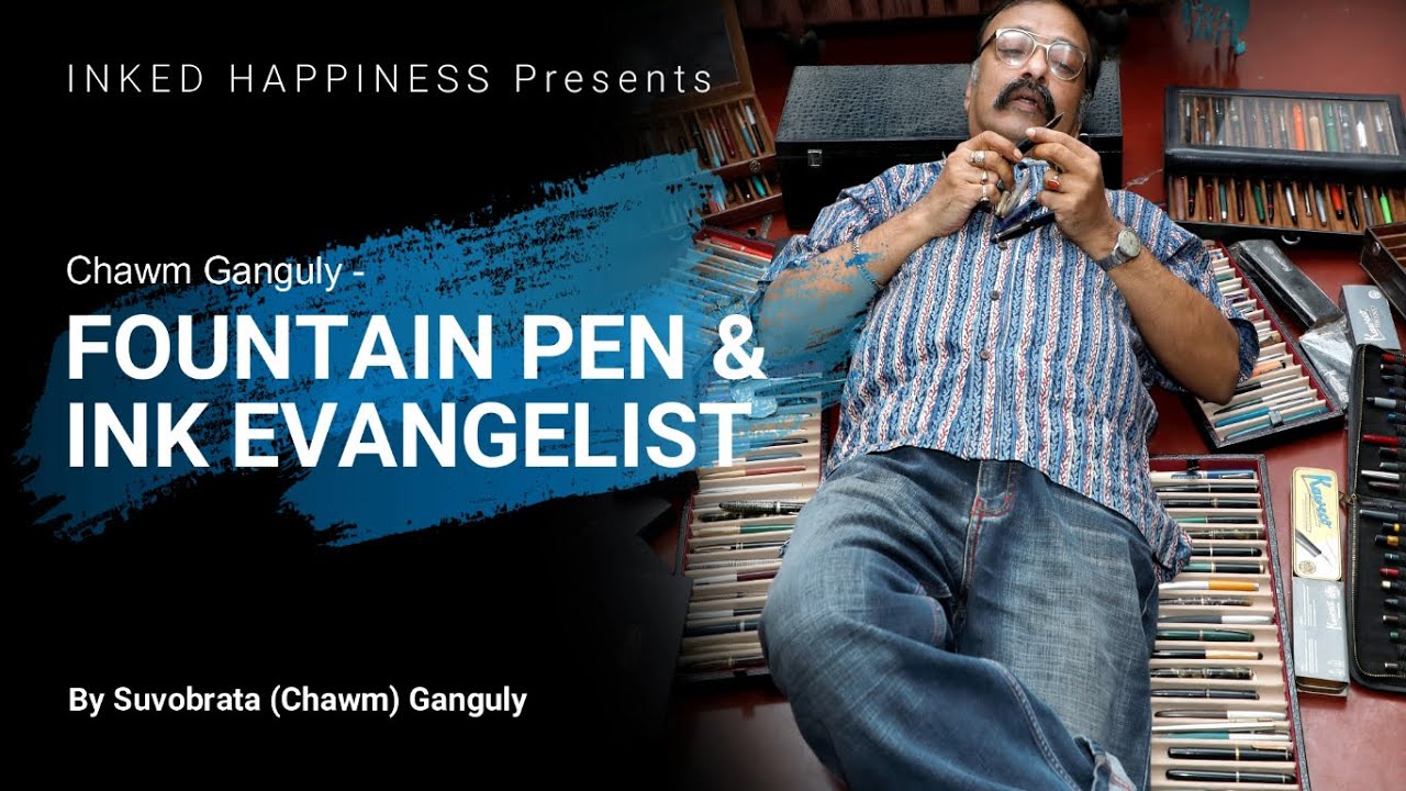 FuzzyLogicPR's tweet card. Chawm Ganguly – FountainPen & Ink Evangelist
