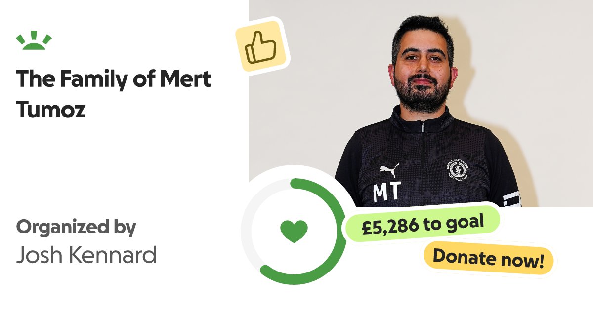 APFAnalysis's tweet card. Everybody at Crewe Alexandra is deeply saddened by the passing of Recruitment Analyst Mert Tumoz… Josh Kennard needs your support for The Family of Mert Tumoz
