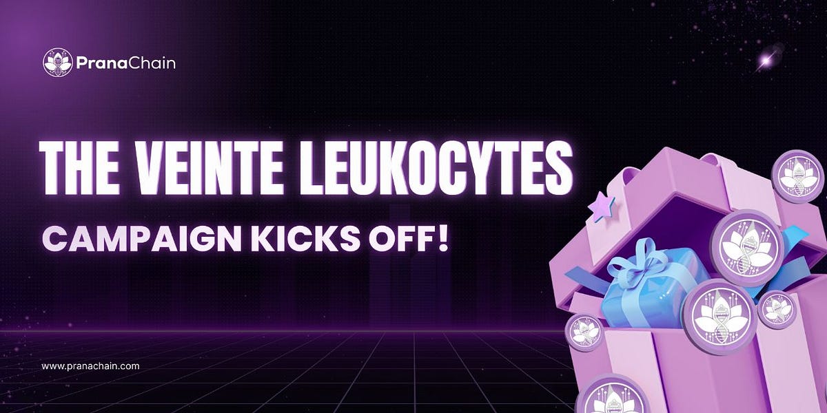 pranachain's tweet card. PranaChain announces its most ambitious community challenge to date, The Veinte Leukocytes — a gamified, high-stakes competition running…