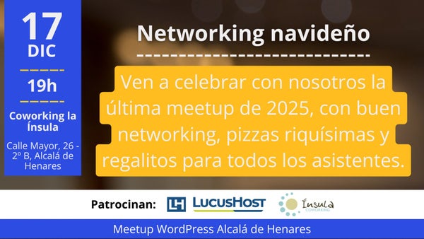 soficalleprieto's tweet card. ¡Cerramos el año por todo lo alto! Te invitamos a nuestra **Meetup WordPress navideña**, una tarde perfecta para aprender, charlar y conectar con otros profesionales y ama