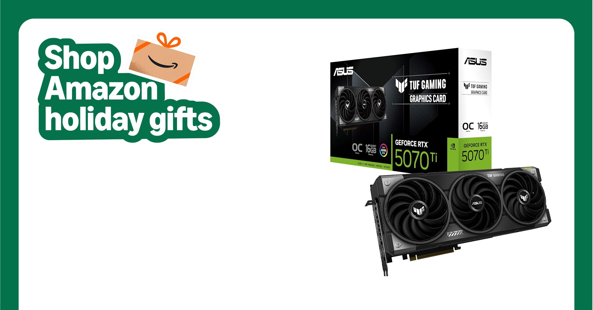 TechDealAlert's tweet card. NVIDIA Blackwell architecture is elevated by enhanced cooling and power delivery, fortified with rugged reinforcements for exceptional durability. Lock, load, and dominate with the ASUS TUF Gaming...