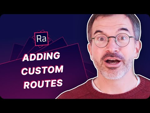 ReactAdmin's tweet card. The CustomRoutes component in react-admin