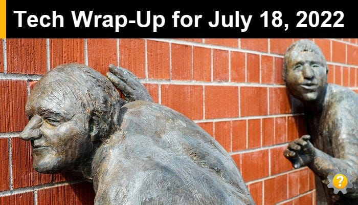 thehenryirvine's tweet card. Tech Wrap-Up 7-18-2022. ChomeOS Flex revives old computers, iPhone 14 Pro could disappoint, AI harms the vulnerable, save a webpage as a PDF, and more.