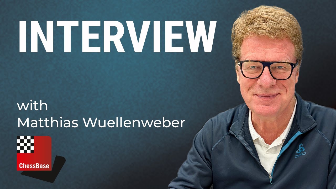 ChessBase's tweet card. ChessBase 26 - Matthias Wuellenweber reveals features
