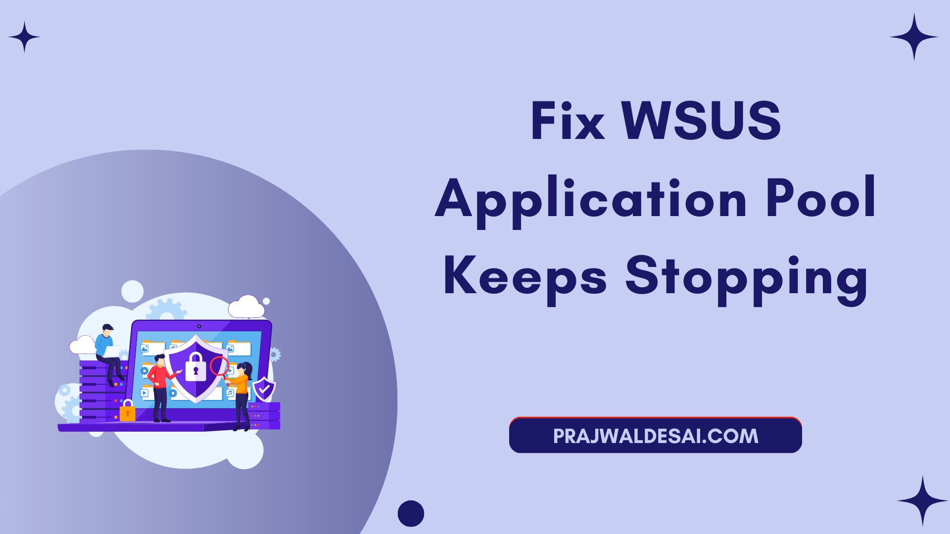 ScriptingIntune's tweet card. Learn how to resolve WSUS application pool keeps stopping in IIS and fix synchronization failures & patch management problems with this guide for SCCM administrators.