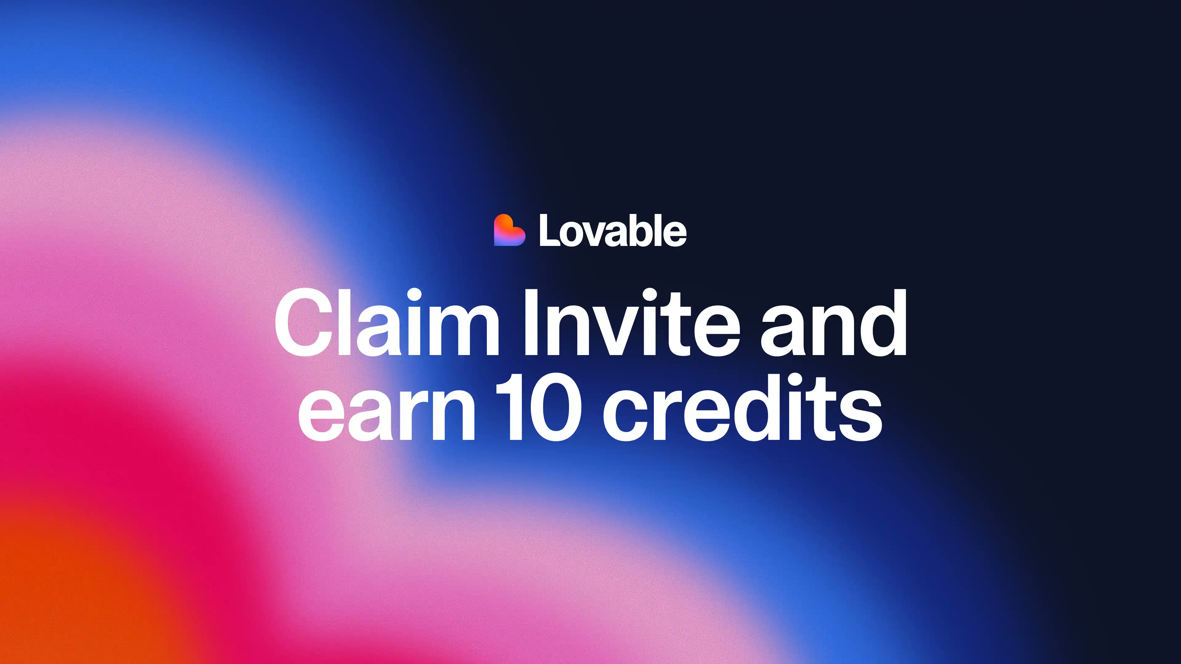 BrCodeSnippets's tweet card. You've been invited to join Lovable! Build software products using only a chat interface. Create web apps 20x faster with AI.