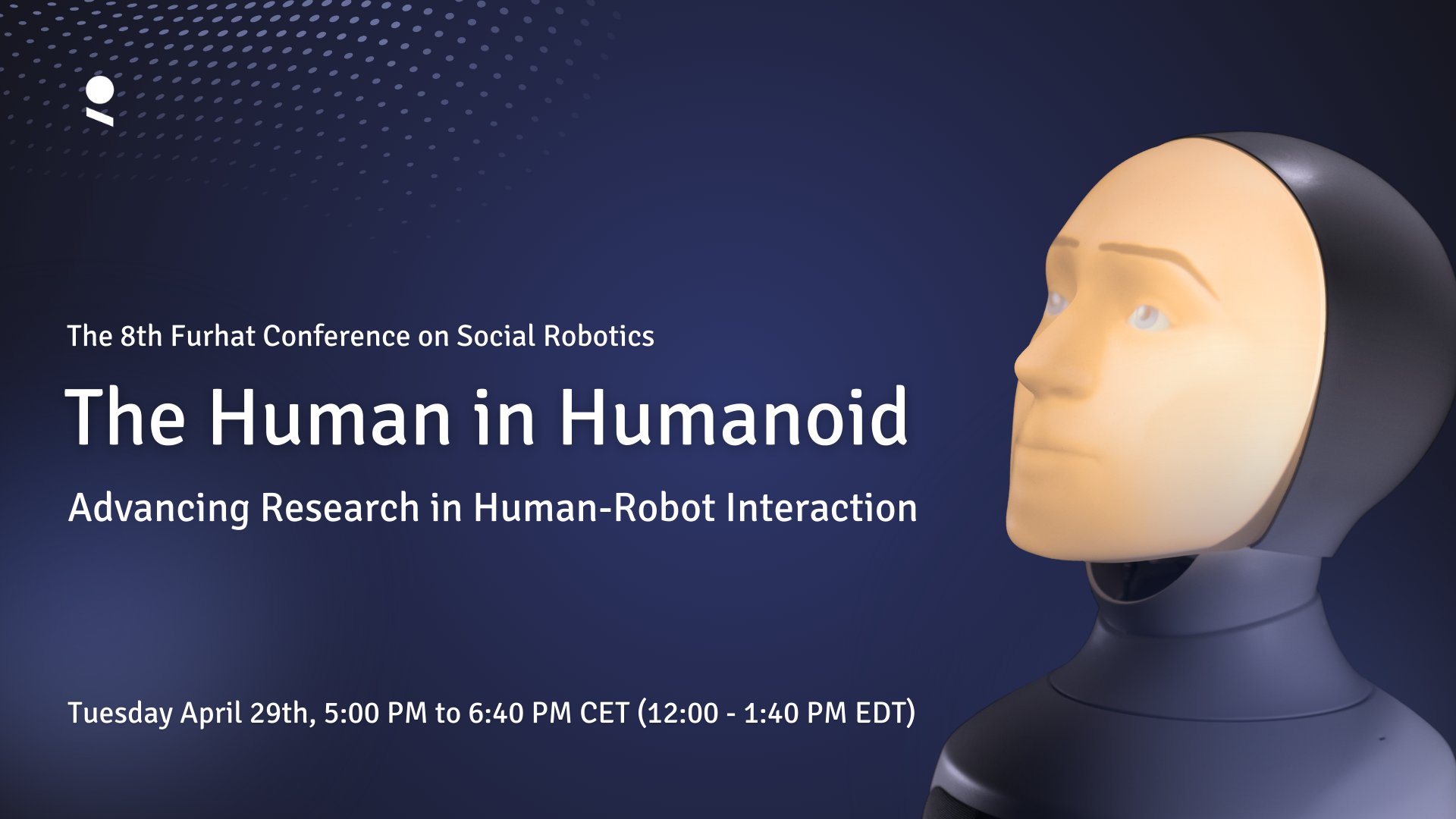 furhatrobotics's tweet card. Explore insights from the 8th Furhat Conference (April 29, 2025), focusing on Human-Robot Interaction and ethical research as humanoid robots scale into society.