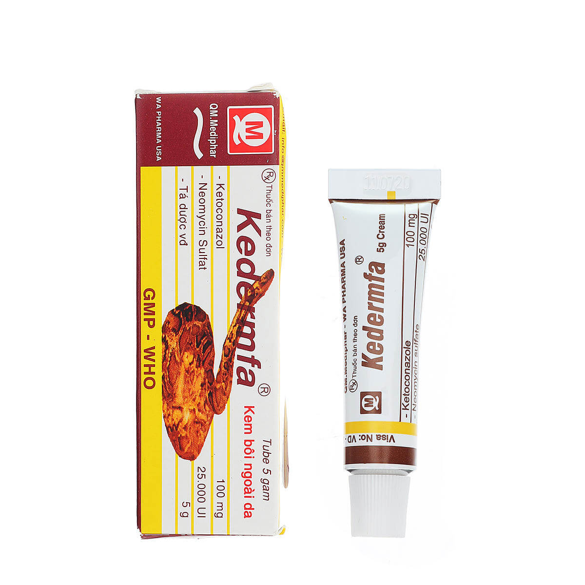 Cosmeticsfrom's tweet card. Cream Kedermfa - A broad-spectrum antifungal agent that works on a variety of fungal pathogens, including skin and mucous surface fungi. Min. order: 4 pcs; Note: Customers from USA, UK, CANADA, JP,...