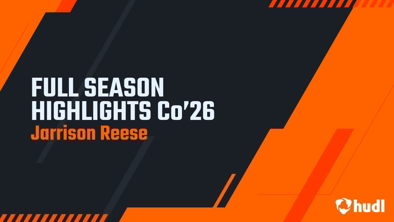 Jarrison_reese's tweet card. FULL SEASON HIGHLIGHTS Co’26