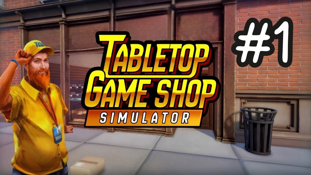 BluexOwlxGaming's tweet card. TABLETOP GAME SHOP SIMULATOR - OPENING OUR VERY OWN TABLETOP STORE...