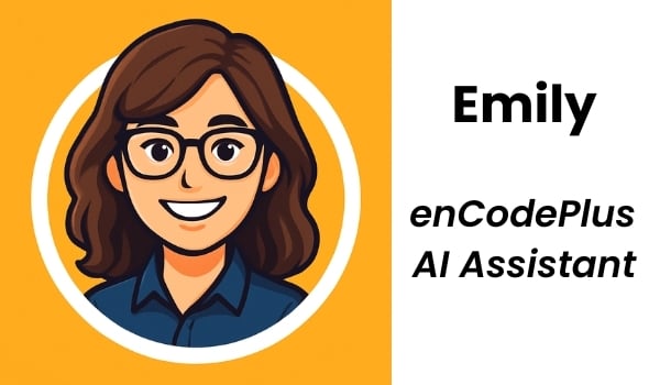 enCodePlus's tweet card. Ask Emily our AI assistant anything about enCodePlus. She can give you more information and point you in the right direction.