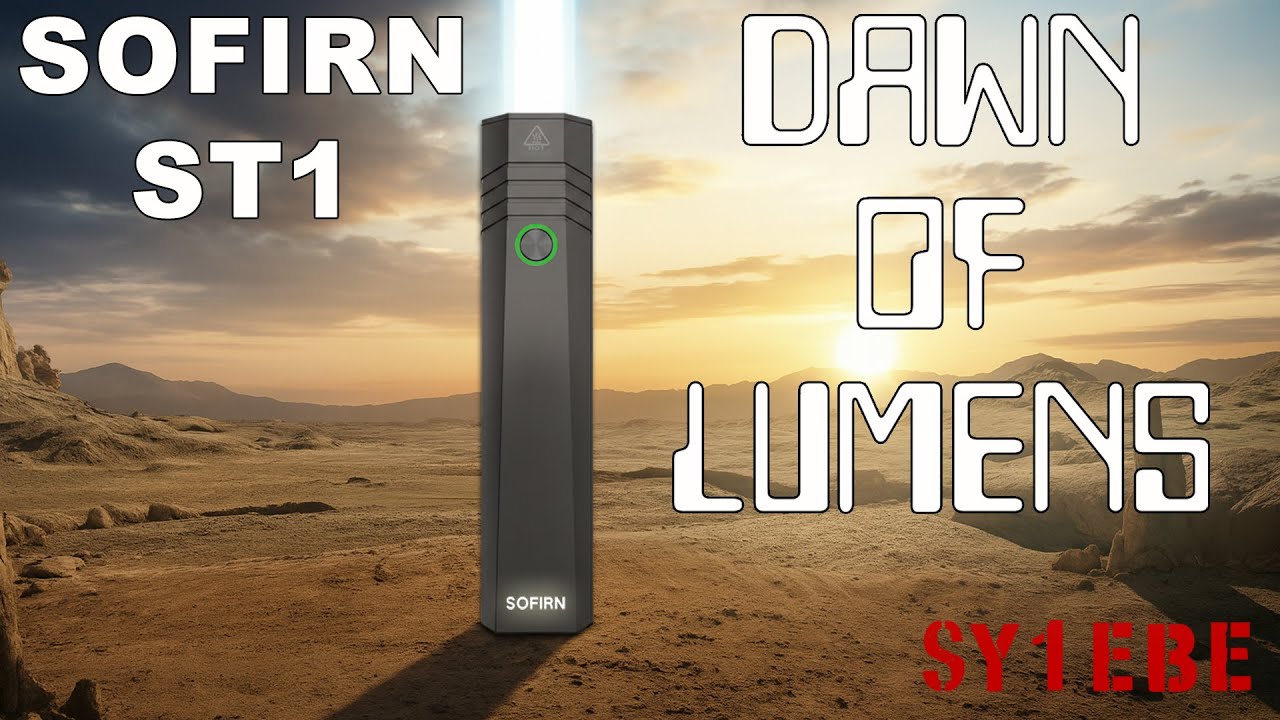 DaProb2UrSolutn's tweet card. SOFIRN ST1 - The Monolith of EDC: 1500LM Flat Pocket Beast with 226m...