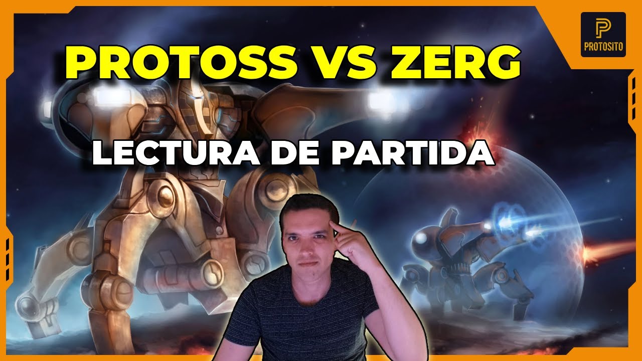 Protosito_SC2's tweet card. Lectura de Partida - StarCraft 2 - Protoss vs Zerg gameplay