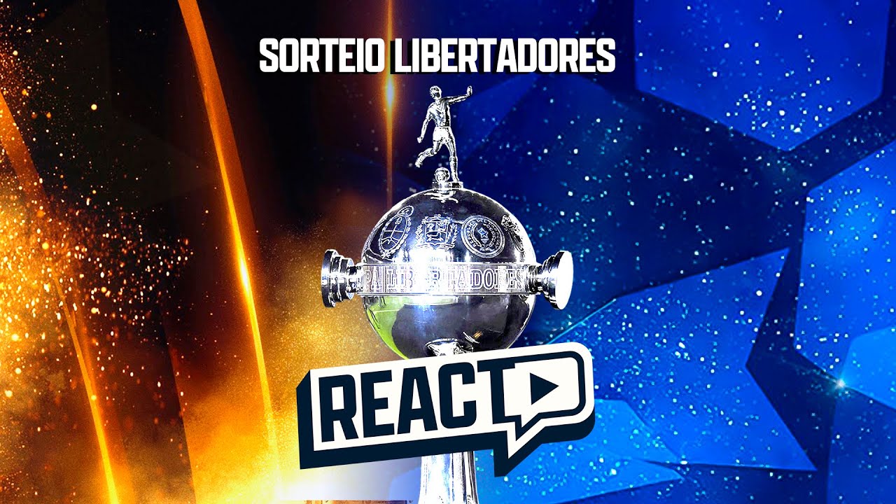 FlowSportClub's tweet card. SORTEIO DA LIBERTADORES E DA SUL-AMERICANA 2024 - FSC React