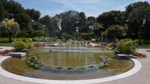 marianne4cwc's tweet card. Euphrussi de Rothschild Gardens If your timing is right, the nozzles in the reflecting ponds will erupt into plumes of water keeping time to classical music, animating the garden into a performance…
