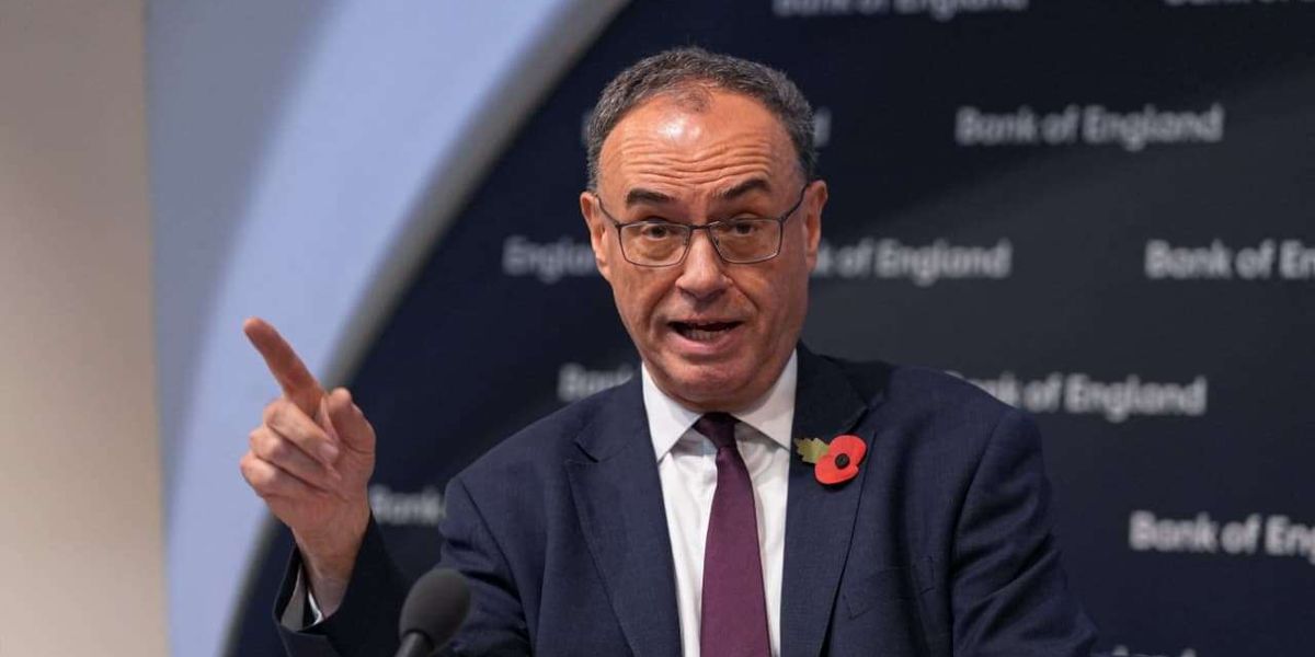 EasternEye's tweet card. Central bank fears 'sharp correction' in major tech firms while announcing plans to cut bank capital requirements