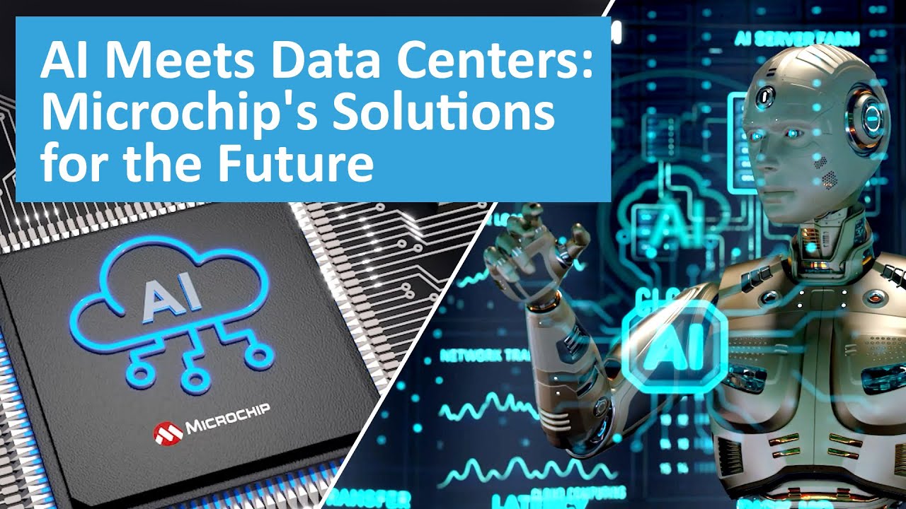 MicrochipTech's tweet card. AI Meets Data Centers: Microchip's Solutions for the Future #AIData...