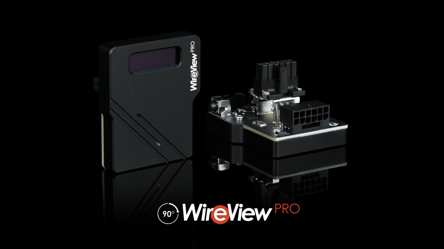 TweakTown's tweet card. Thermal Grizzly's WireView Pro GPU has gotten a new revision with a 90-degree orientation for the 16-pin power connectors to better support more systems.