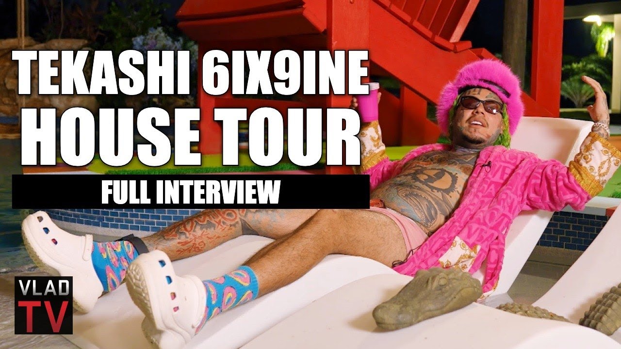 Three7network2's tweet card. Tekashi 6ix9ine Gives a Tour of His Florida Mansion (Full Interview)
