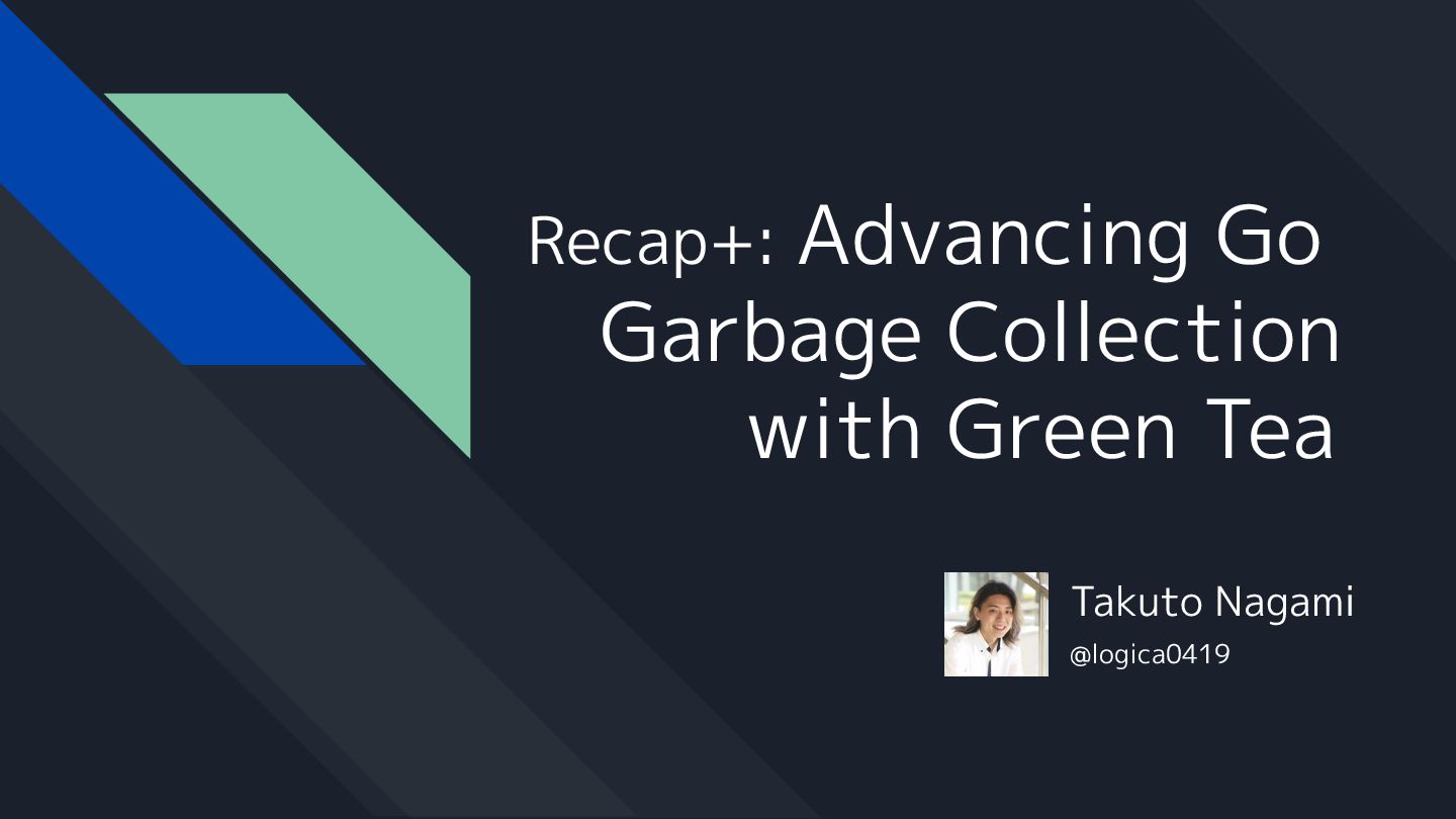 logica0419's tweet card. 2025/9/30 Go 1.25 リリースパーティ & GopherCon 2025 報告会にて登壇した際の資料です。