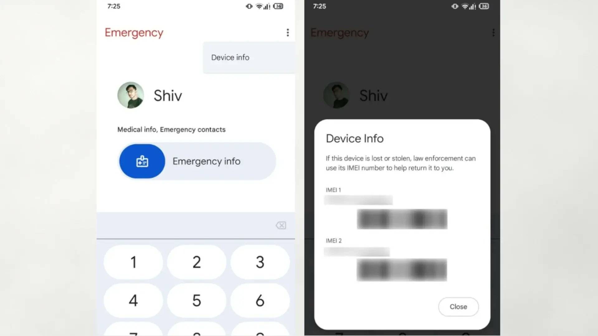 ProAndroid's tweet card. Google prueba mostrar el IMEI en la pantalla de bloqueo a través de Personal Safety. Te contamos cómo funcionaría, ventajas y riesgos de privacidad.