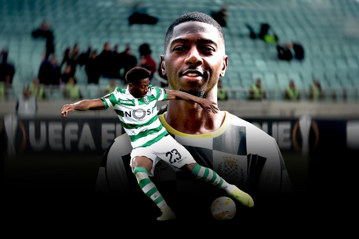zerozeropt's tweet card. Diaby contou que Bruno Fernandes lhe confessou ter o Boavista como clube do coração, após ter assinado pelos axadrezados